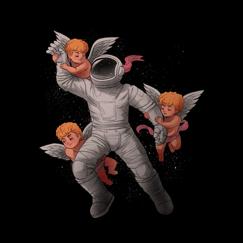 Cherubs Astronaut