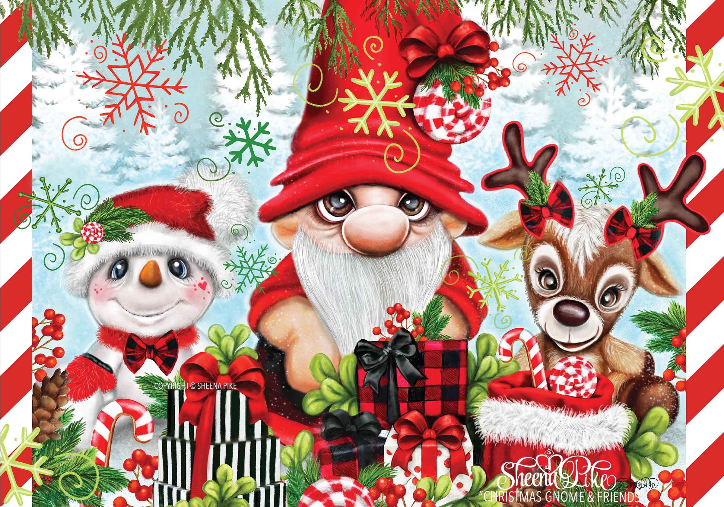 Christmas Gnome & Friends