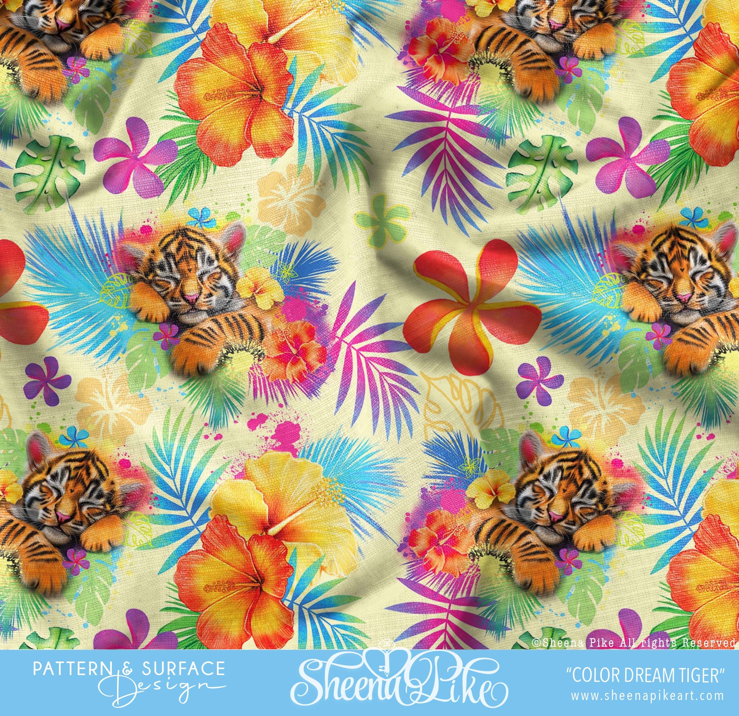 Color Dream Tiger Pattern