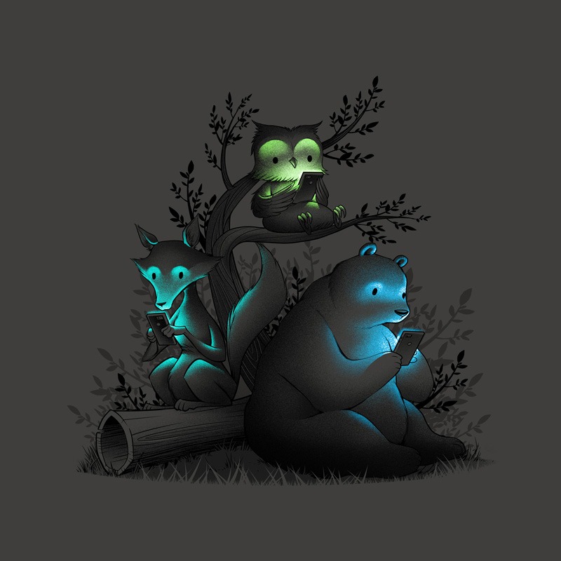 Connecting With The Forest Animals Using Phones