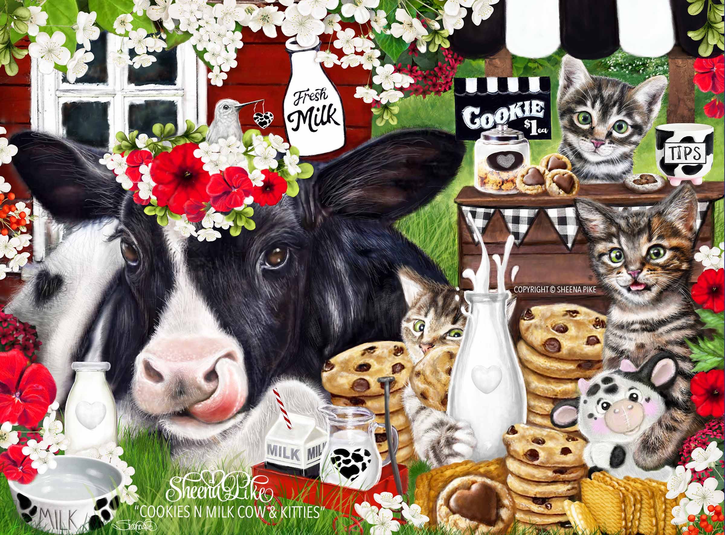 Cookies N Milk Cow & Kitties