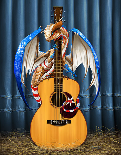 COUNTRY MUSIC DRAGON