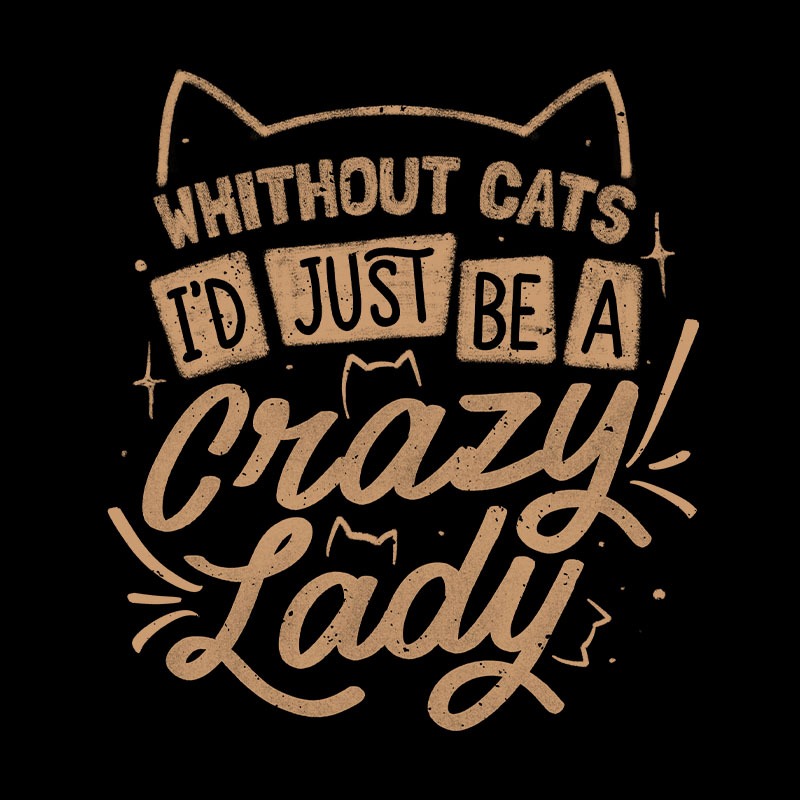 Crazy Lady Without Cats