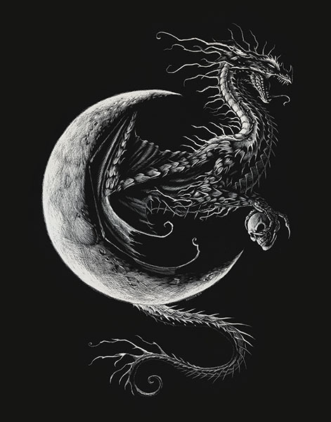 CRESENT WINGED DRAGON