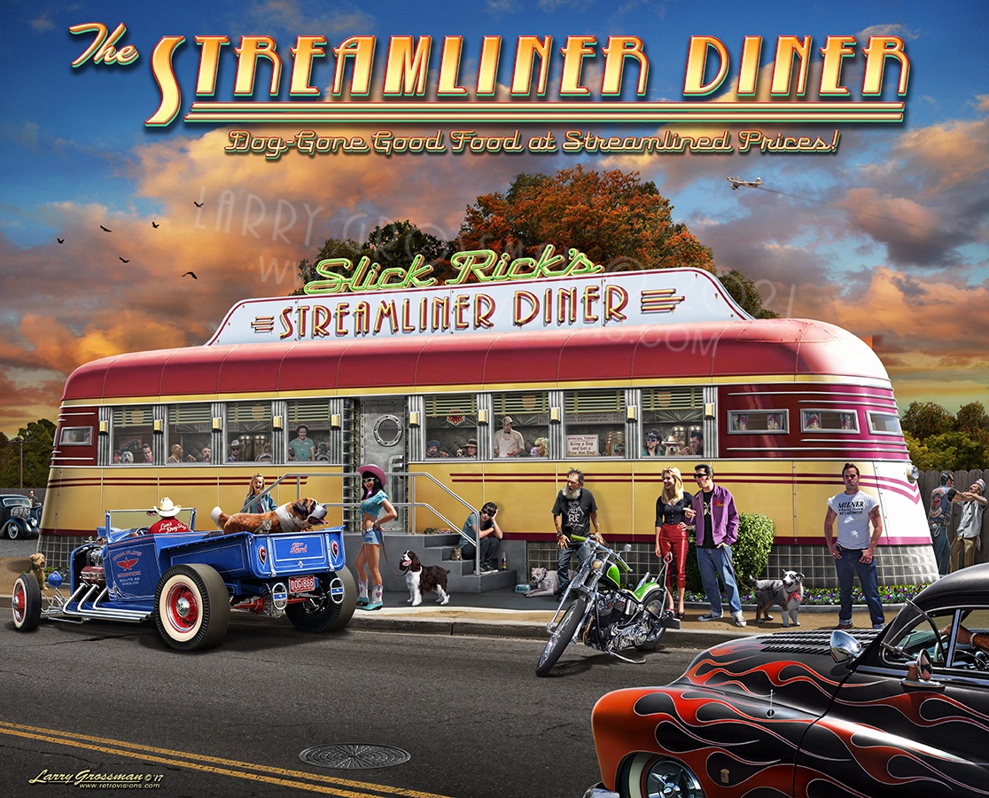 Streamliner Diner 1965