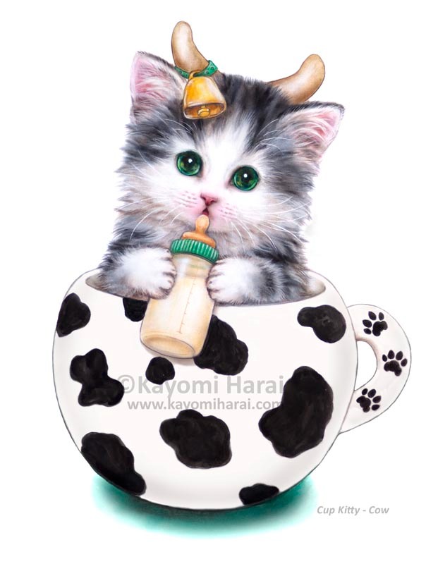 Cup Kitty Cow