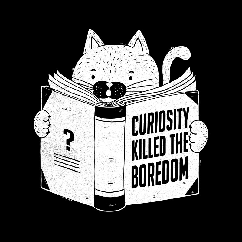 Curiosity Killed The Boredom Black
