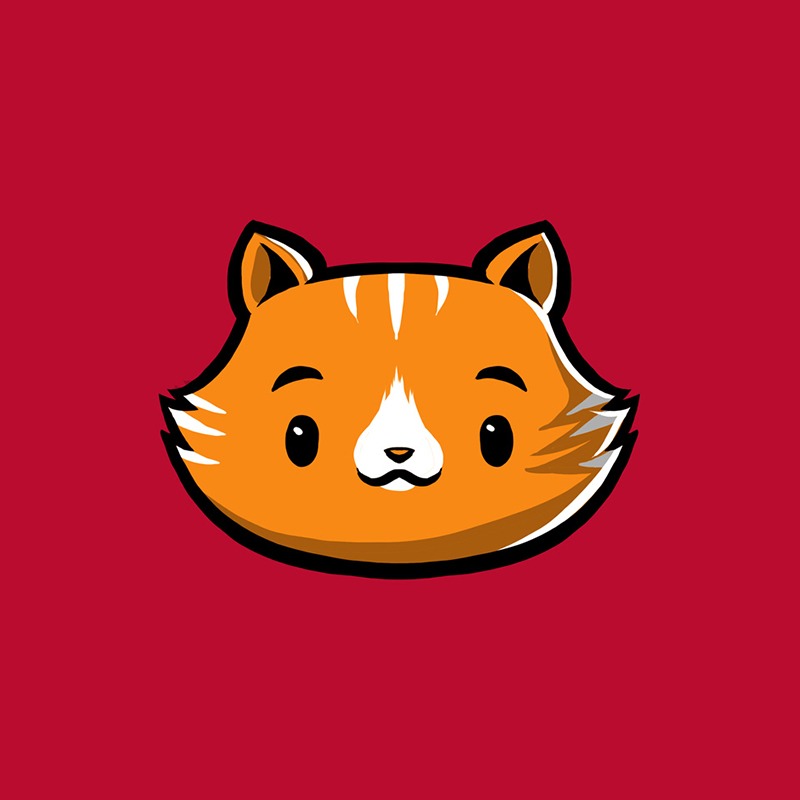 Cute Kids Cat