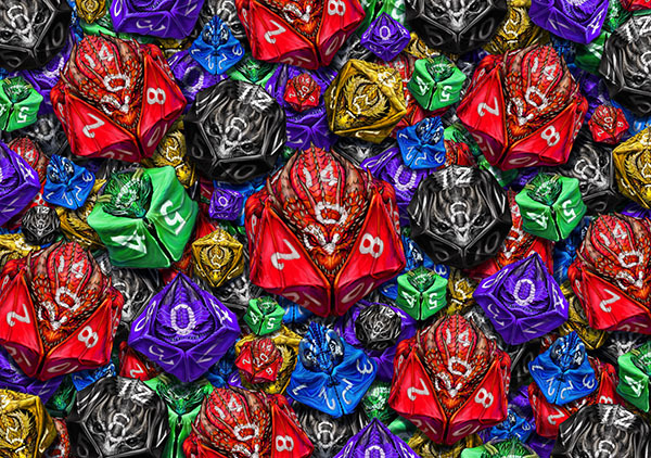 DRAGON DICE PUZZLE