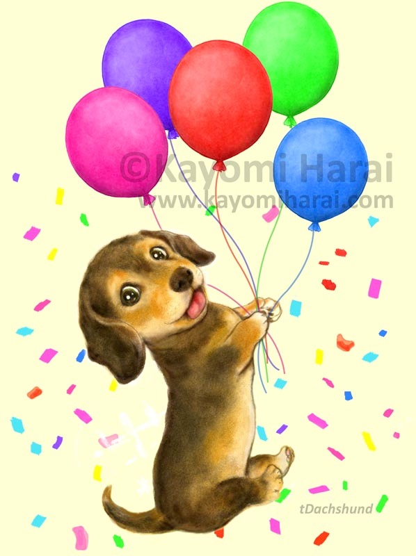 Dachshund Baloon
