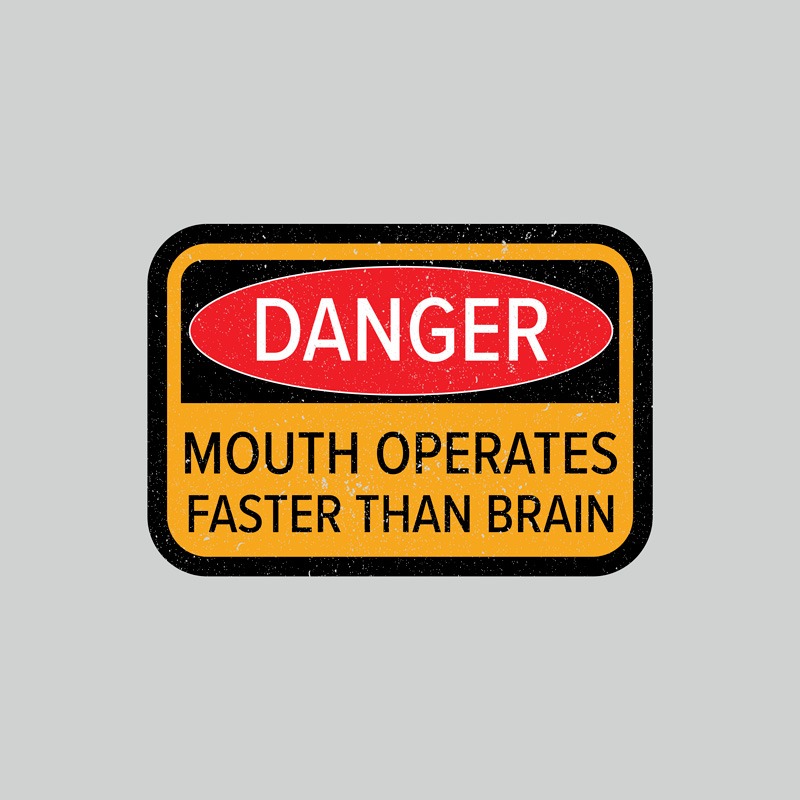 Danger Mouth Operates Faster Than Brain