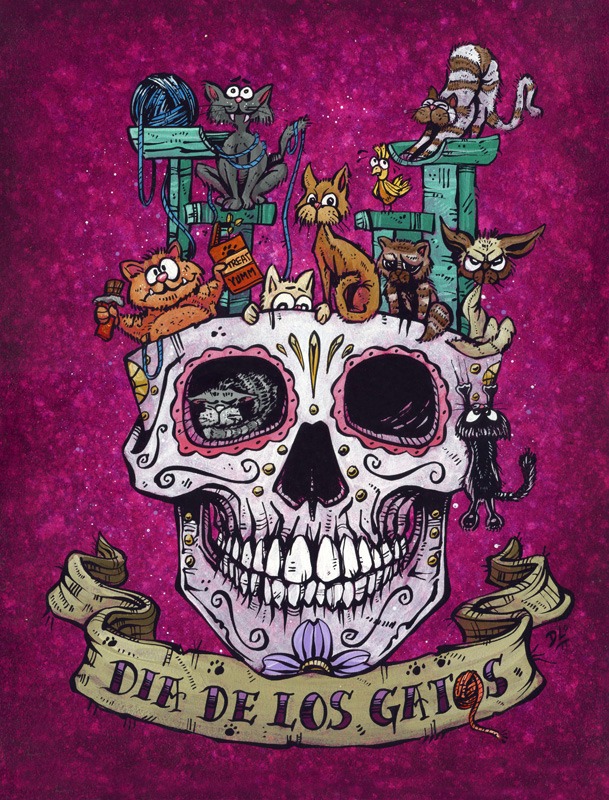 Dia De Los Gatos