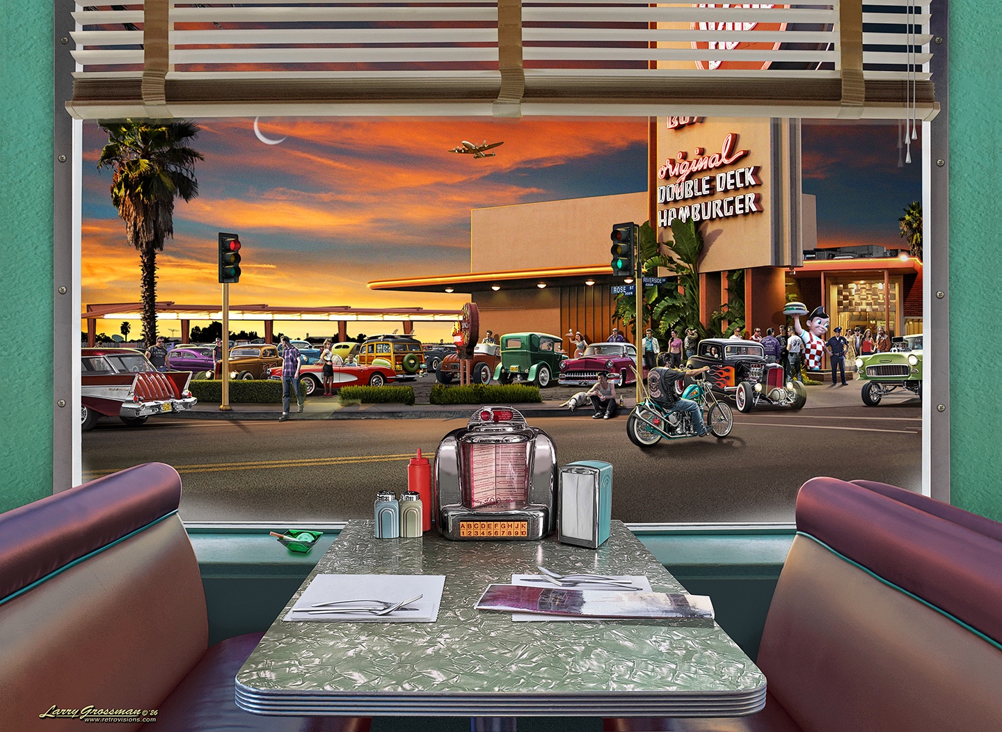 Diner Booth