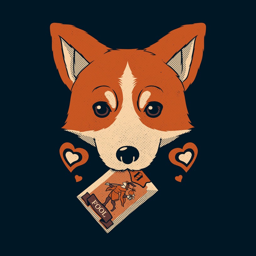 Dog Tarot Fool