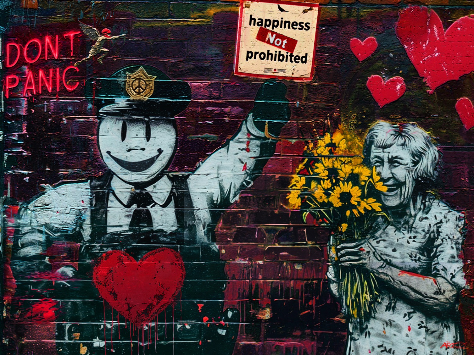 Don’t Panic, Happiness Not Prohibited