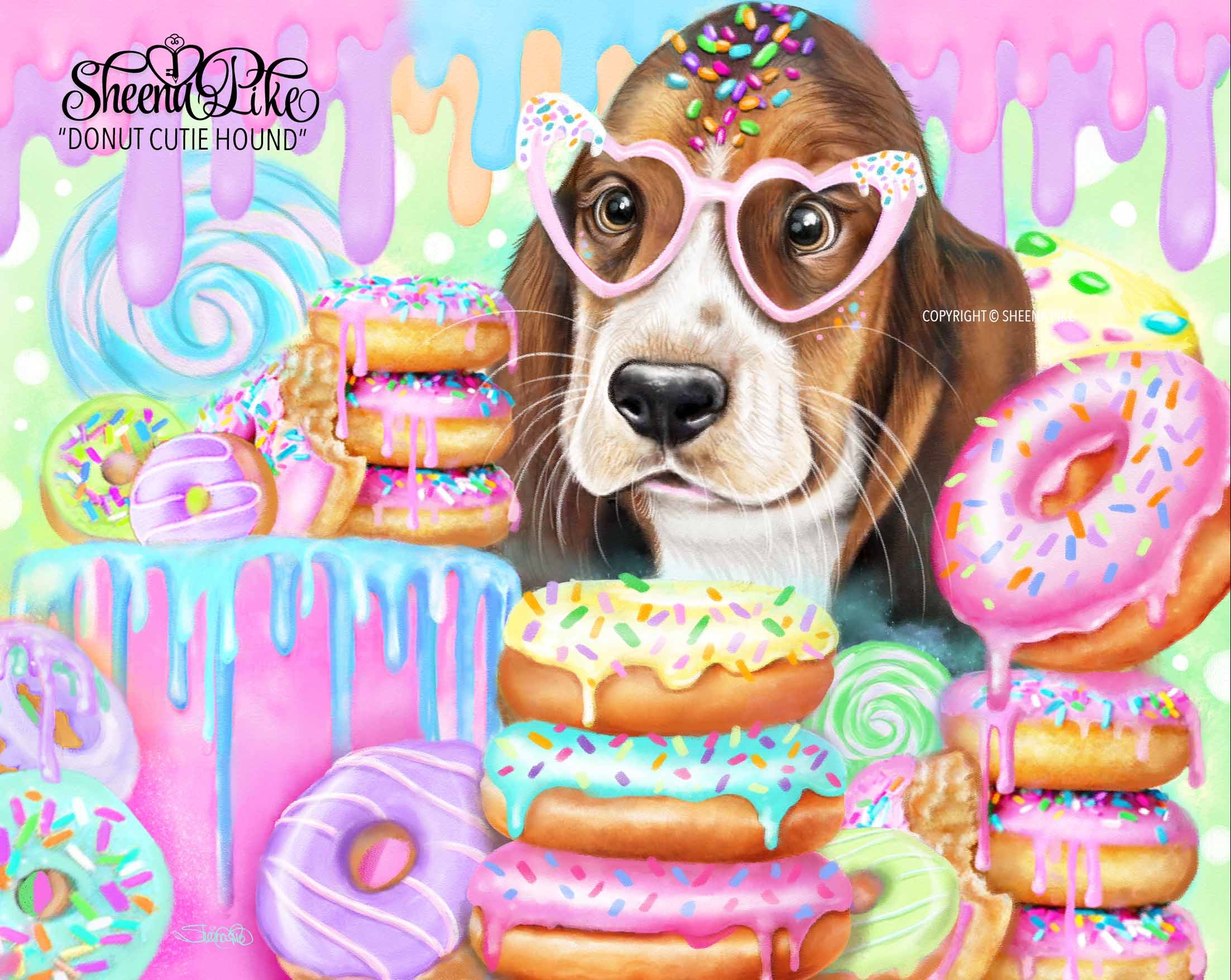 Donut Cutie Hound