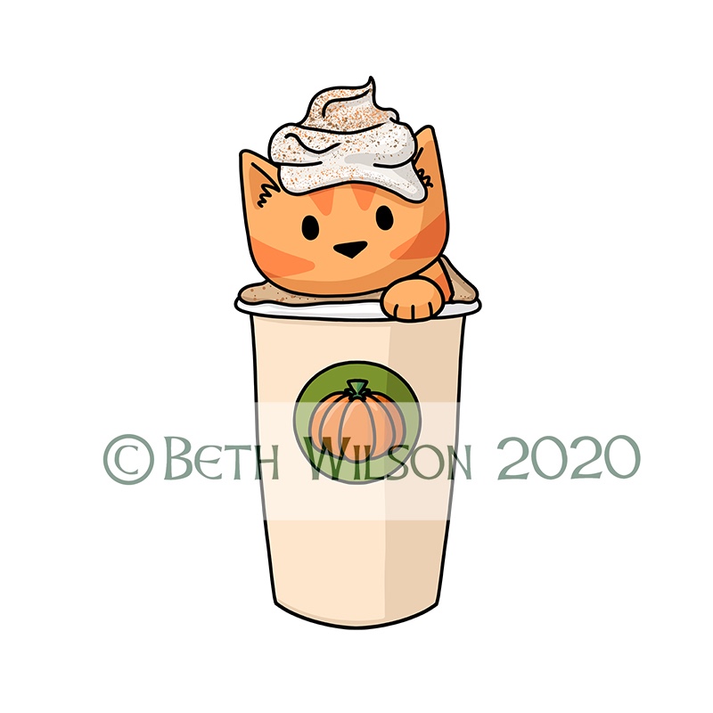 Pumpkin Spice Cat