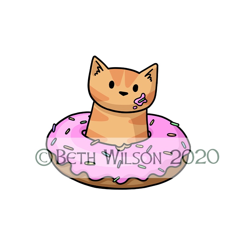 Donut cat