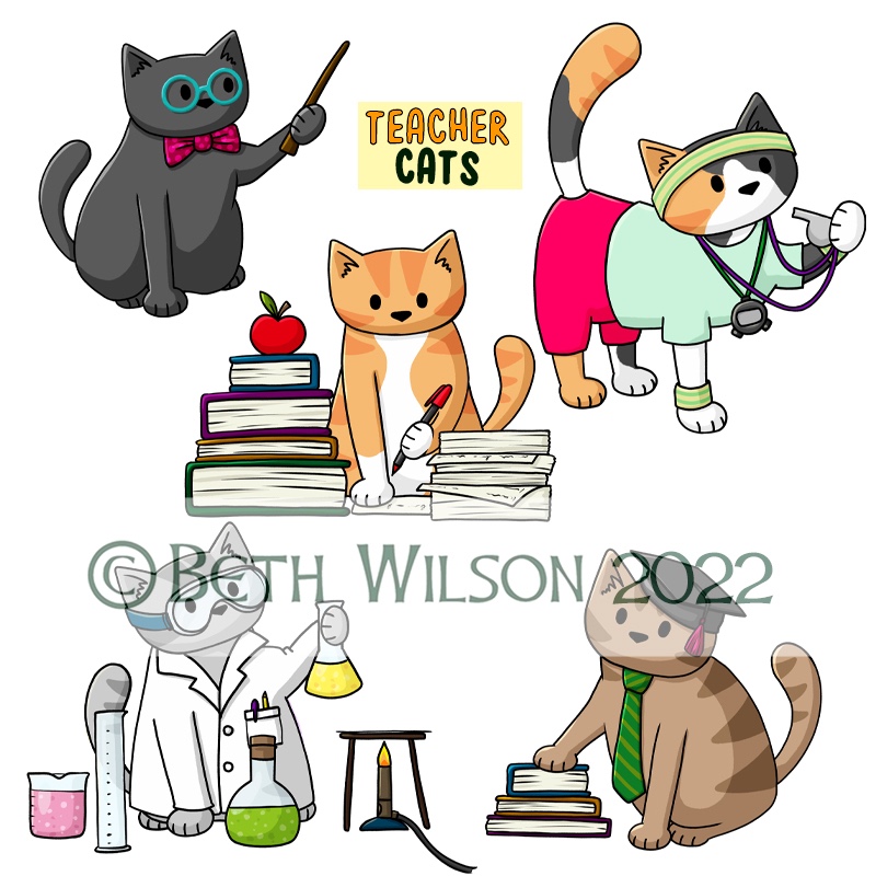 Teacher Cats