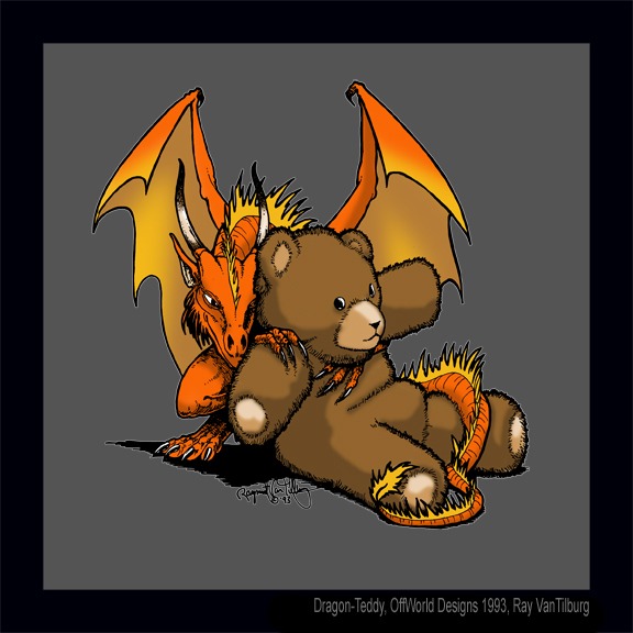 Dragon and his Teddy Bear