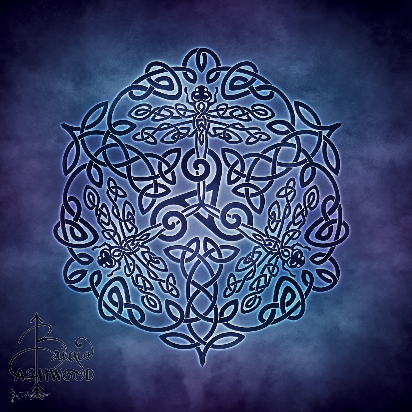 Celtic Wild: Dragonfly Knot