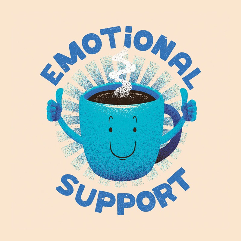 Emotional Support Coffee Light