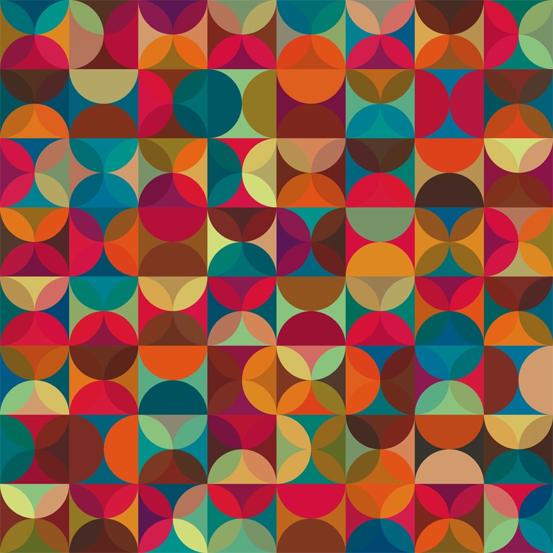 Energy Deco Retro Pattern