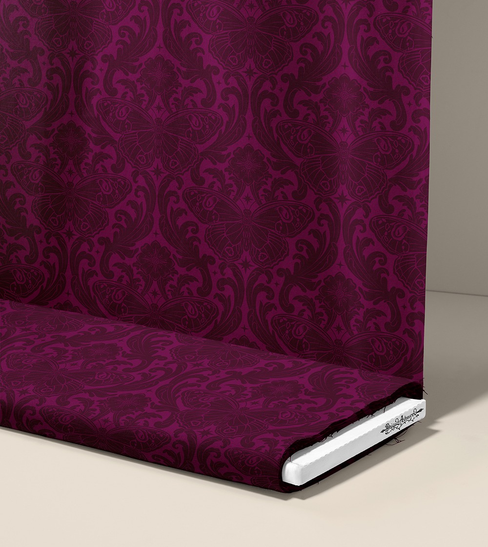 Butterfly Damask