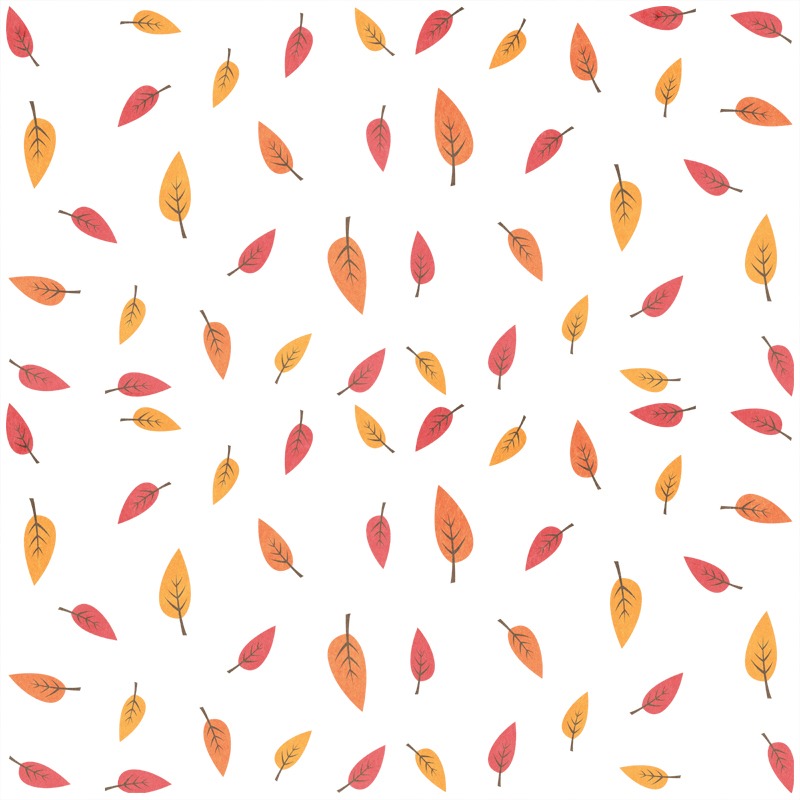 Falling Leaves Autumn Pattern