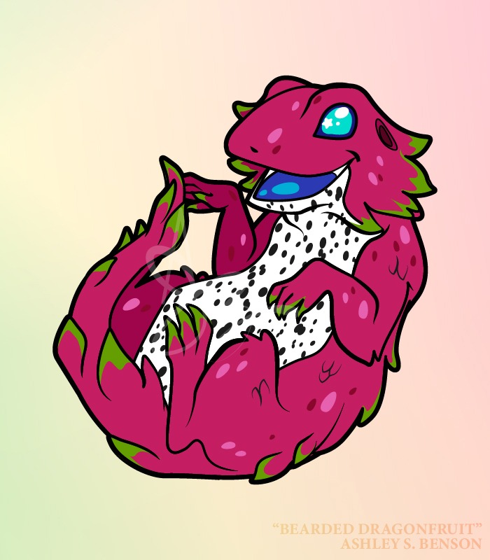 FAUNA FRUITS- Bearded Dragonfruit