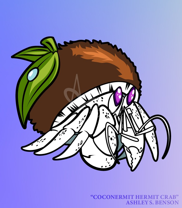FAUNA FRUITS- Coconermit Hermit