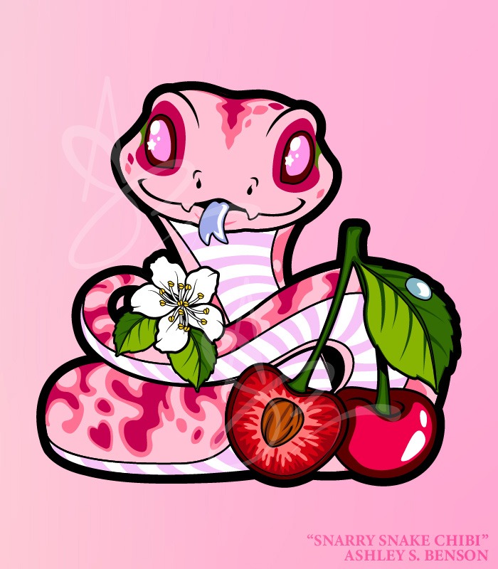 CHIBI FAUNA FRUITS- Snarry Snake