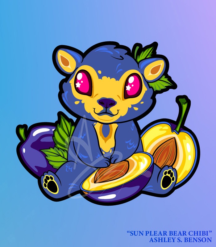 CHIBI FAUNA FRUITS- Sun Plear Bear