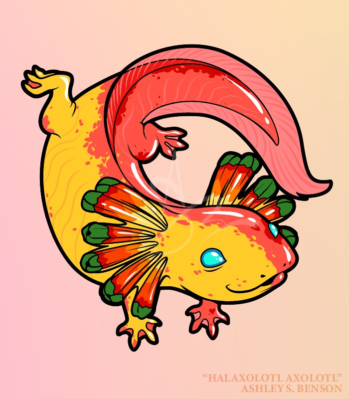 FAUNA FRUITS- Halaxolotl Axolotl