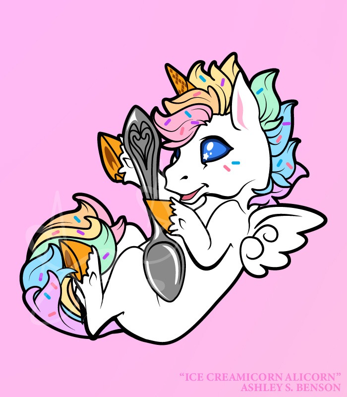 FAUNA FRUITS- Ice Creamicorn Alicorn