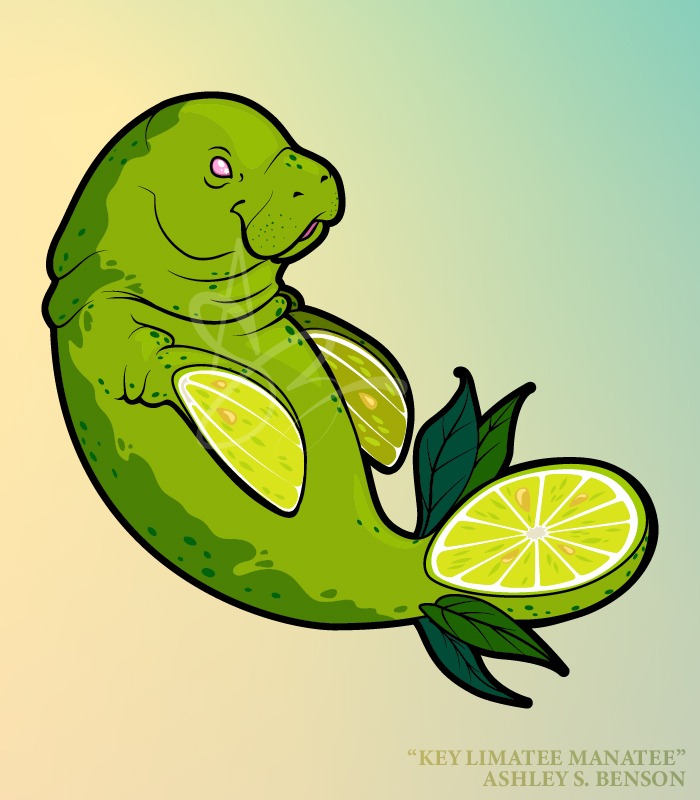 FAUNA FRUITS- Key Limatee Manatee