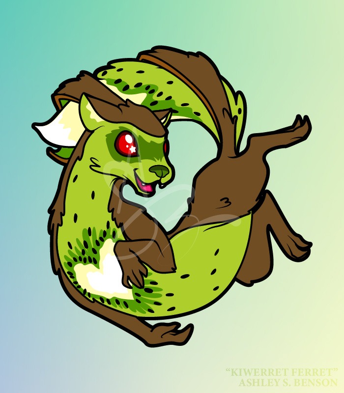 FAUNA FRUITS- Kiwerret Ferret