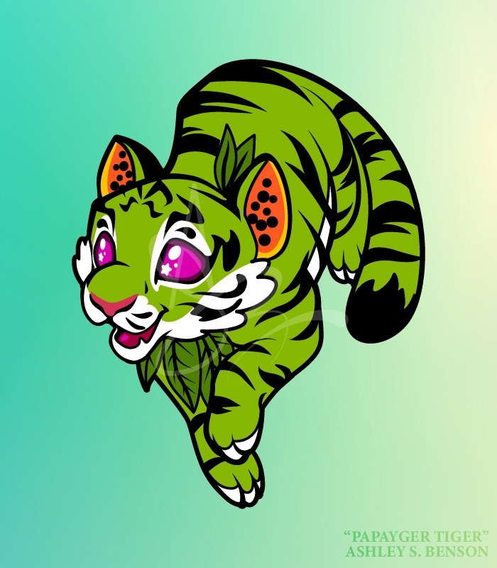 FAUNA FRUITS- Papayger Tiger