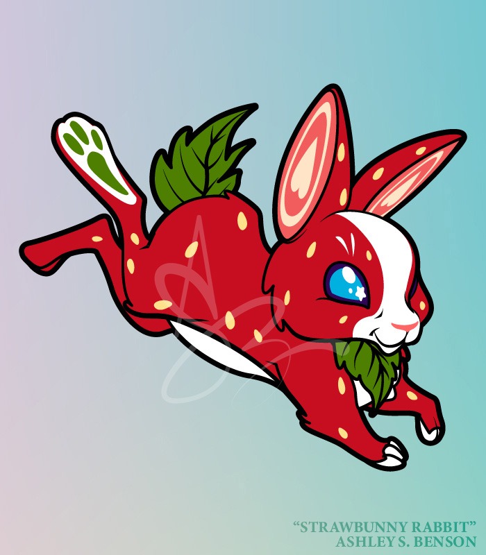 FAUNA FRUITS- Strawbunny Rabbit