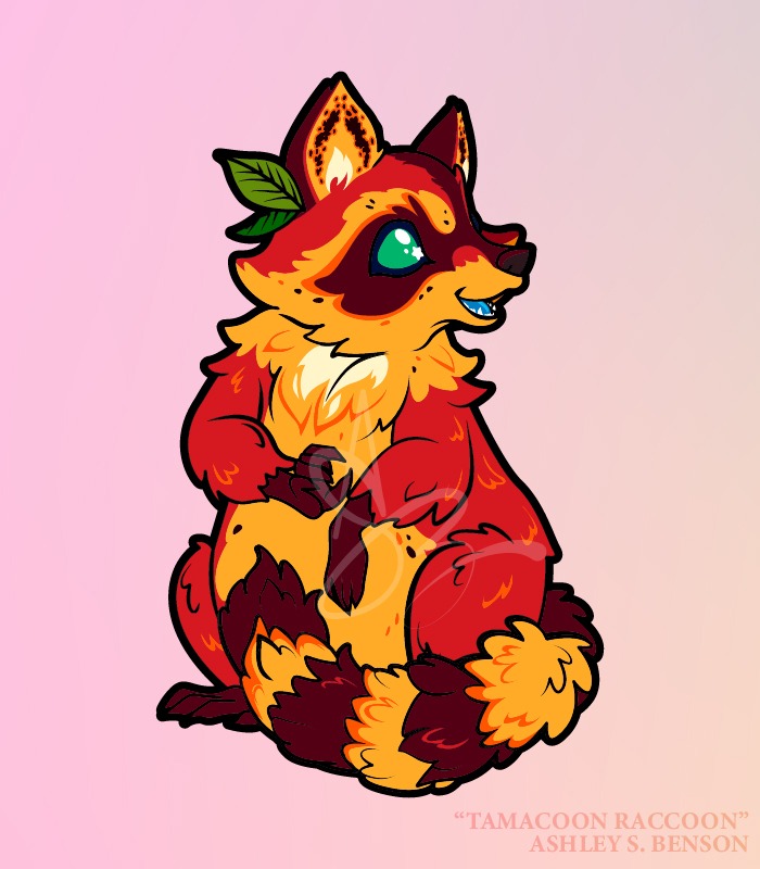 FAUNA FRUITS- Tamacoon Raccoon