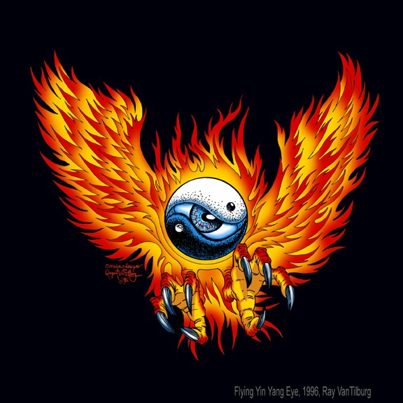 Flying Yin Yang Eye