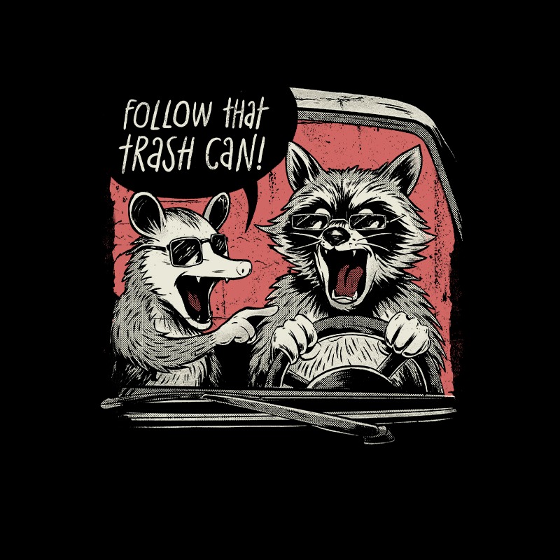 Follow That Trash Can