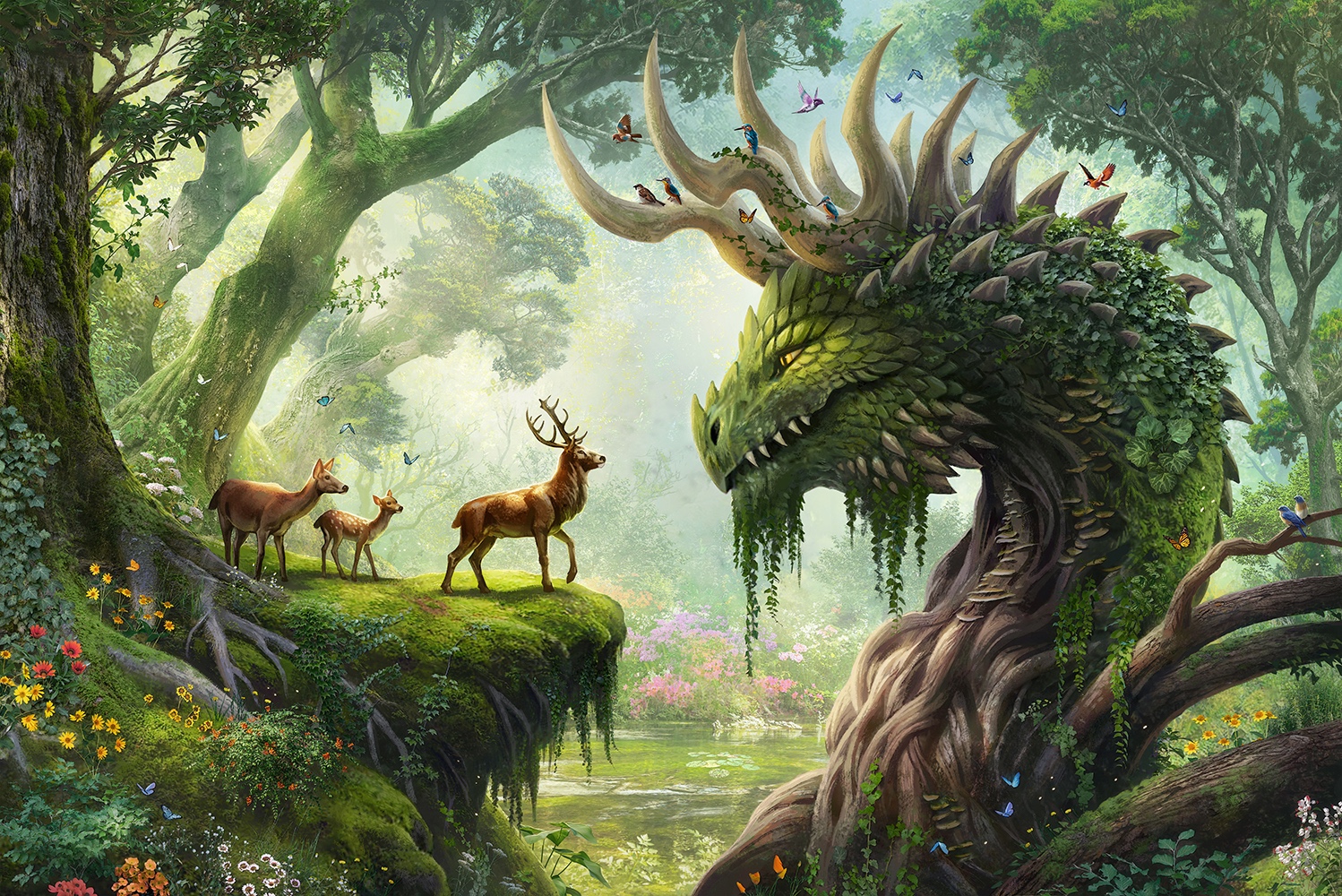 Forest Dragon The Encounter