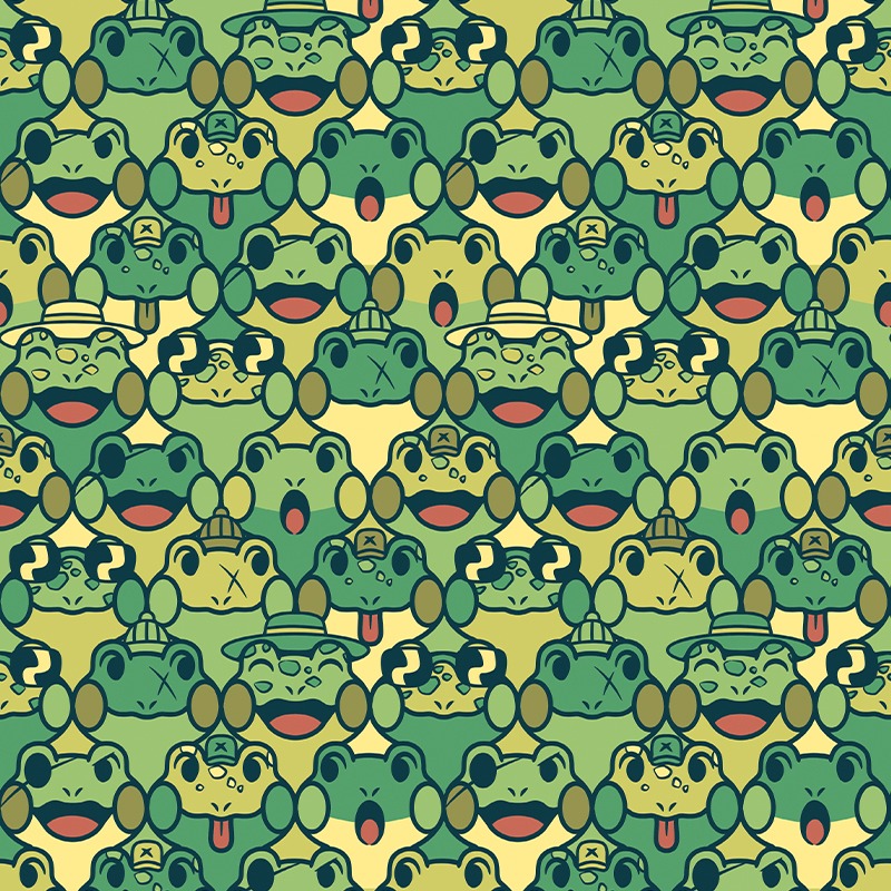 Frog Army Pattern