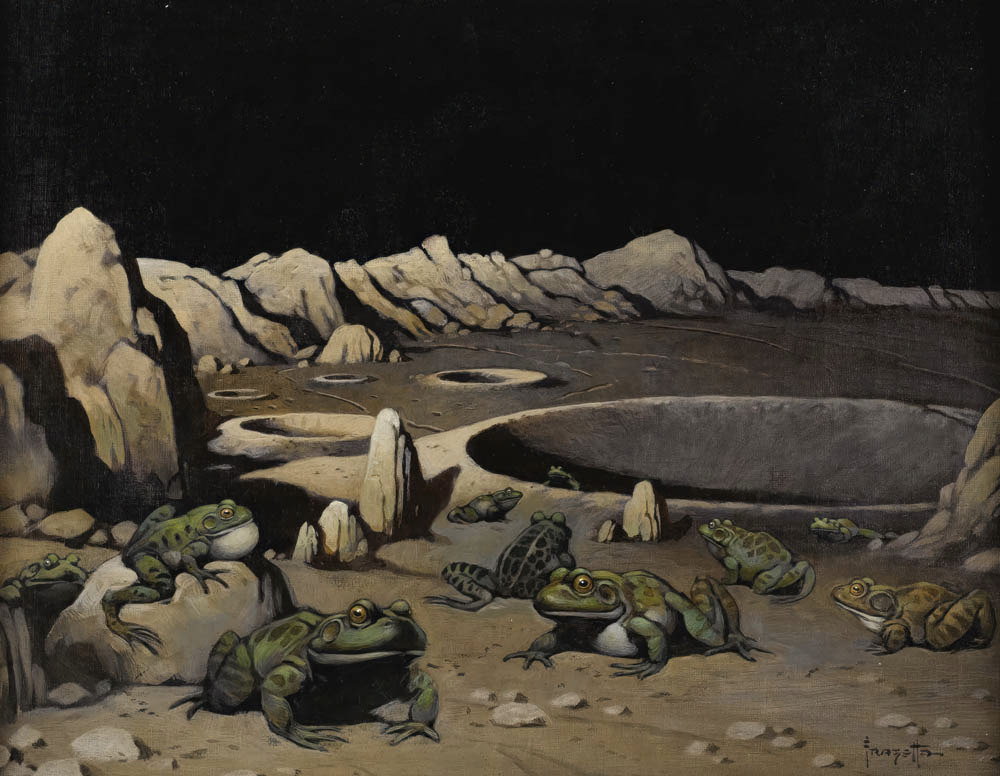 Frogs on the Moon