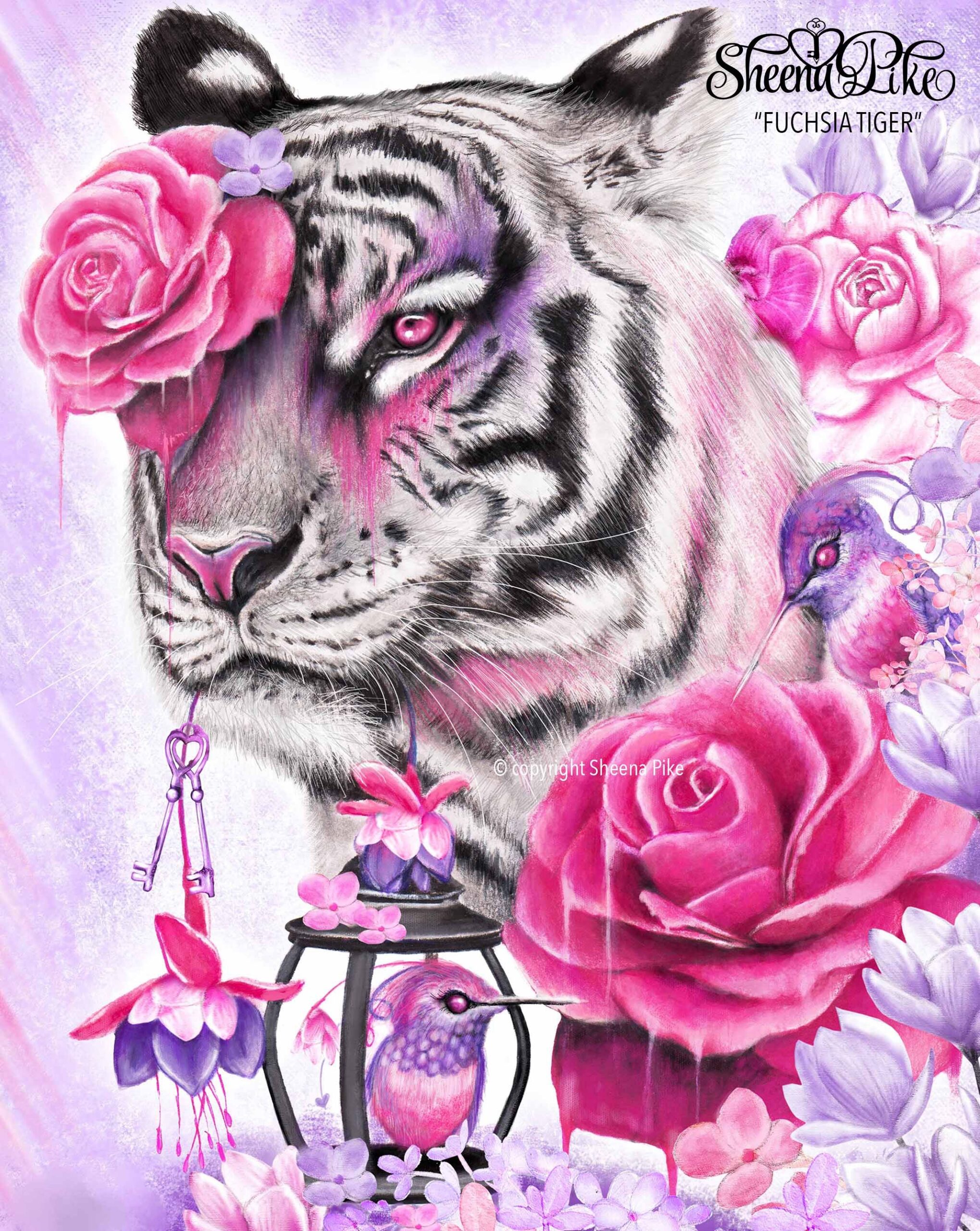 Fuchsia Tiger