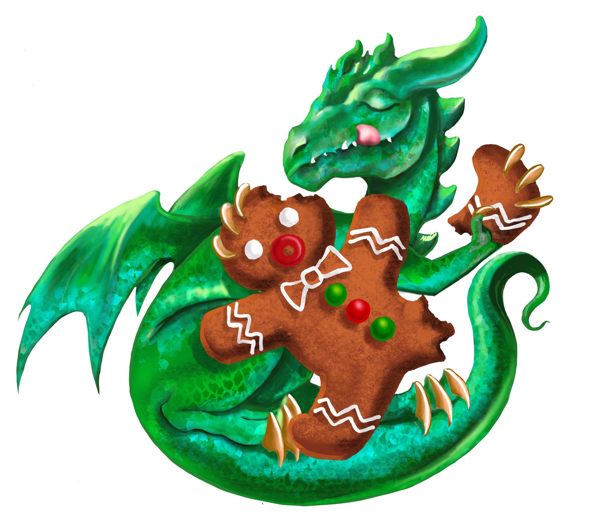 Gingerbread Dragon
