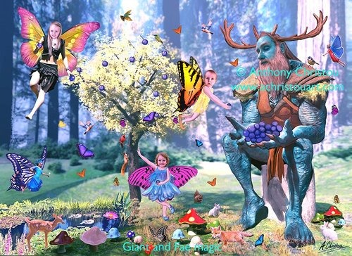 Gaint and fairies puzzle version