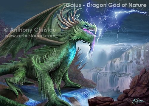 Gaius Dragon God of Nature