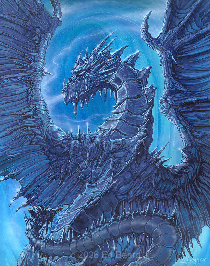 Glacier dragon